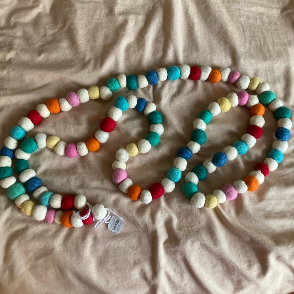 Land of nod Pom Pom garlands